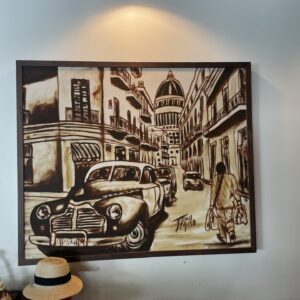 Cuban Street Scene #1 by Trujillo