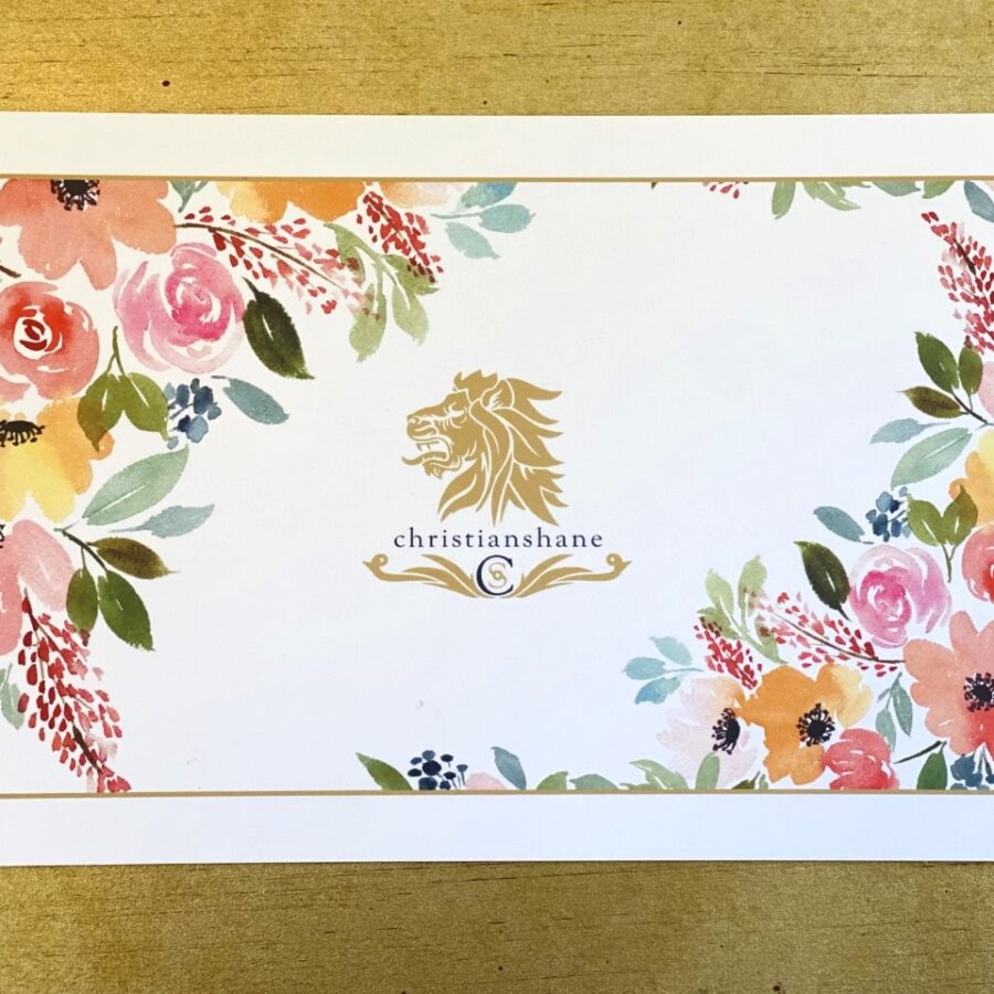 Spring Note Card